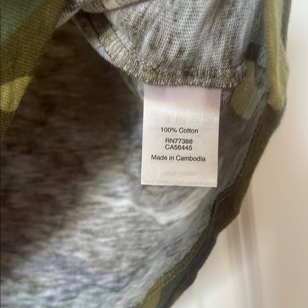 J. Crew Factory Camouflage Short Sleeve Tee - Picture 8 of 8